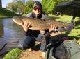 Patrick met "oude" graskarper